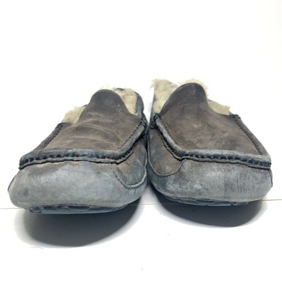 UGG Mens Ascot Suede Closed Toe Slip On Slippers